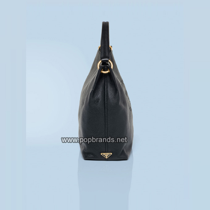 Prada/Grained calf leather hobo bag BN2097 BBE F0002